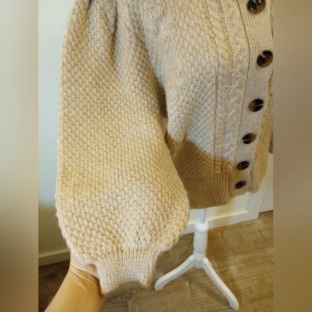 Who What Wear Texture-Stitch Cardigan, Sz XL - Picture 2 of 10